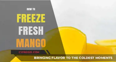 Preserve the Tropics: A Simple Guide to Freezing Fresh Mango