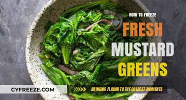 Preserve the Flavor: A Guide to Freezing Fresh Mustard Greens
