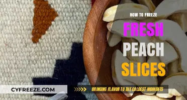Sweet Preservation: A Guide to Freezing Fresh Peach Slices