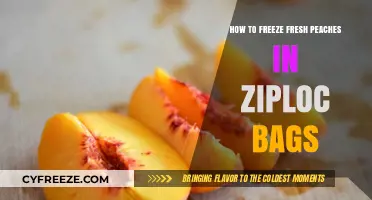 Preserve Summer's Sweetness: Freezing Fresh Peaches in Ziploc Bags