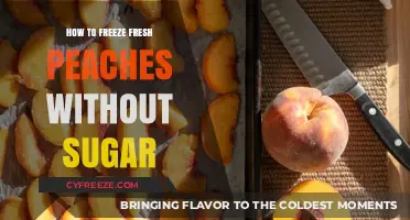 Preserving Summer's Sweetness: A Guide to Freezing Fresh Peaches Without Sugar