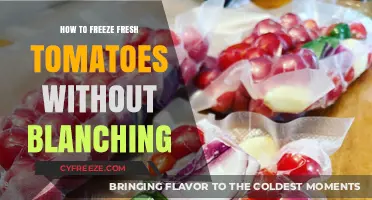 Effortless Tomato Freezing: Skip the Blanching, Save the Flavor!