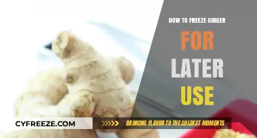 Preserve Ginger's Freshness: Simple Steps to Freeze Ginger for Later Use