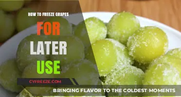 Easy Guide to Freezing Grapes for Snacks and Recipes Later