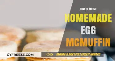 Mastering the Art of Freezing Homemade Egg McMuffins