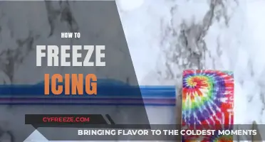 Mastering the Art of Freezing Icing: A Comprehensive Guide