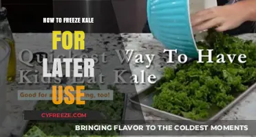 Preserve Your Greens: A Simple Guide to Freezing Kale for Later