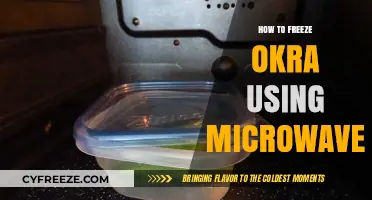 Quick Microwave Method: Freezing Okra for Freshness and Flavor