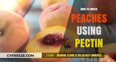 Preserve Summer's Sweetness: Freezing Peaches with Pectin Made Easy