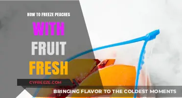 Preserve Summer's Sweetness: A Guide to Freezing Peaches with Fruit Fresh