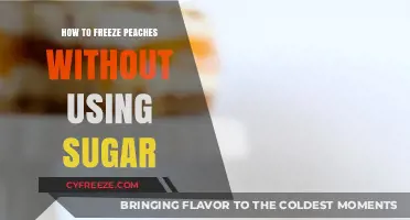 Preserve Peaches Naturally: Sugar-Free Freezing Tips for Fresh Flavor