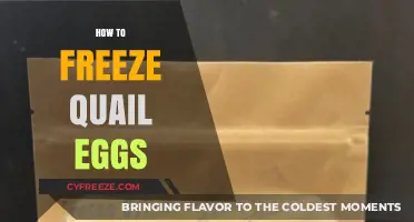 Preserving Perfection: A Guide to Freezing Quail Eggs