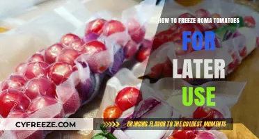 Preserve Your Harvest: Easy Guide to Freezing Roma Tomatoes