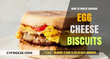 Savor the Flavor: Freezing Sausage, Egg, and Cheese Biscuits Made Easy