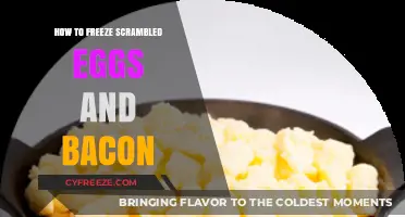 Mastering the Art of Freezing Scrambled Eggs and Bacon