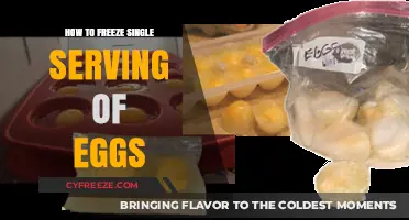 Egg-cellent Preservation: A Guide to Freezing Single Servings
