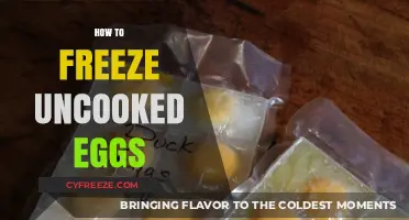 Preserve Freshness: A Simple Guide to Freezing Uncooked Eggs