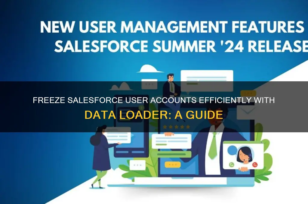 how to freeze user in salesforce using data loader