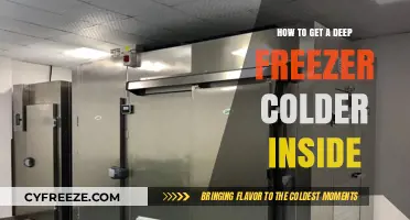 Maximize Your Deep Freezer's Chill: Quick Tips for Colder Temps