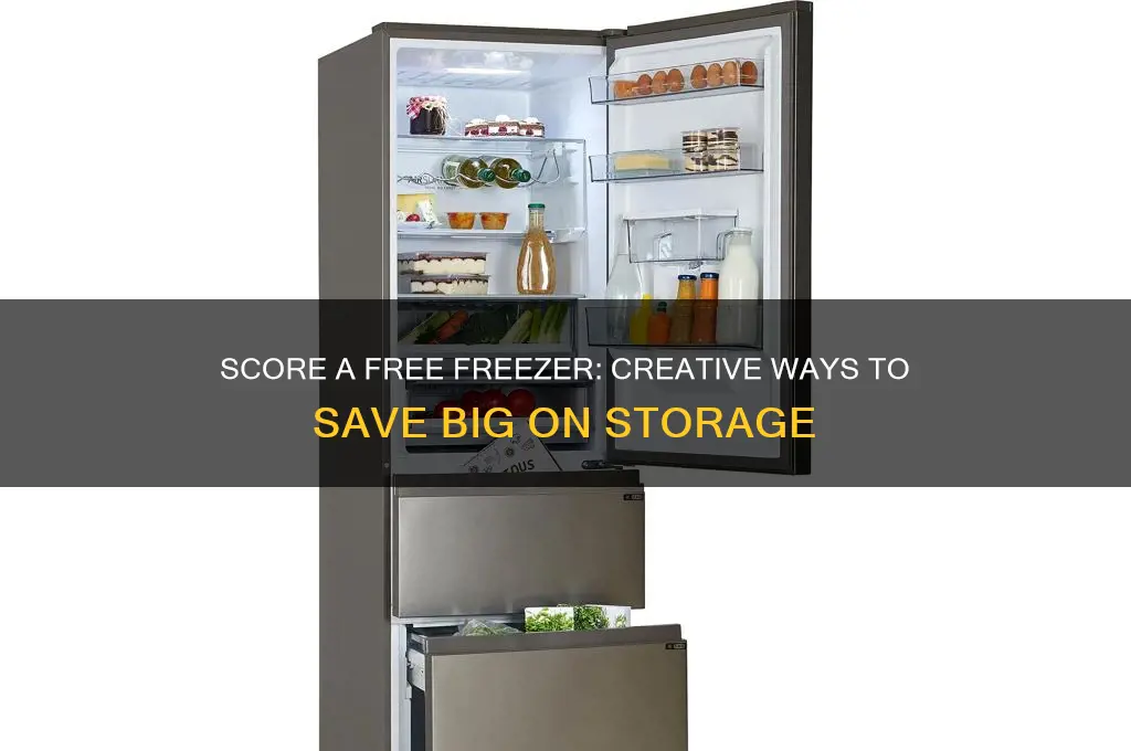 how to get a free freezer