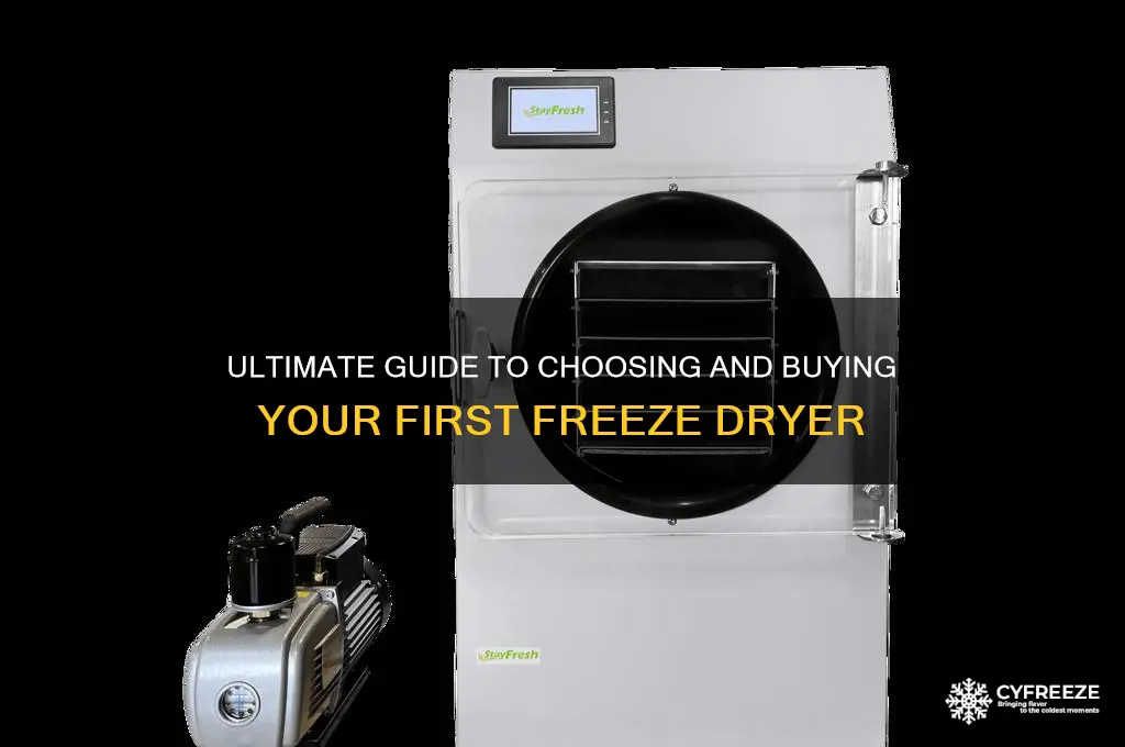 how to get a freeze dryer