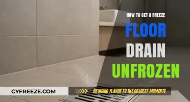 Quick Fixes to Unfreeze Your Floor Drain Effectively and Safely