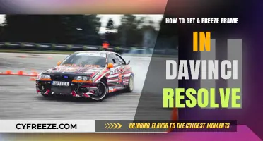 Mastering Freeze Frames in DaVinci Resolve: A Step-by-Step Guide