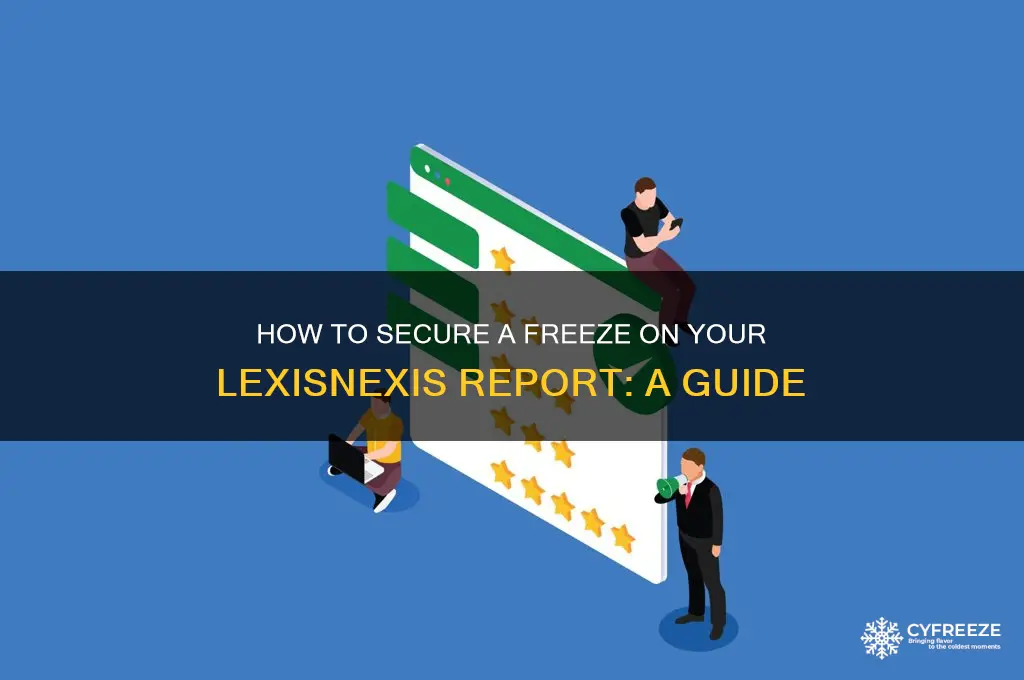 how to get a freeze on lexisnexis