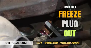 Effective Techniques for Removing a Stuck Freeze Plug Safely