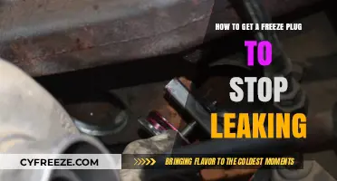 Fixing Freeze Plug Leaks: Effective Solutions to Stop Water Loss