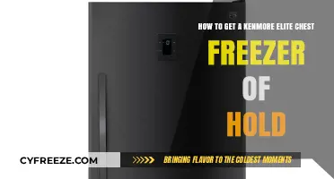 Mastering Kenmore Elite Chest Freezer Storage: Tips for Optimal Hold
