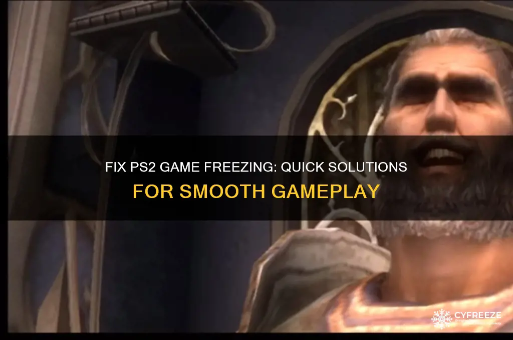 how to get a ps2 game to stop freezing