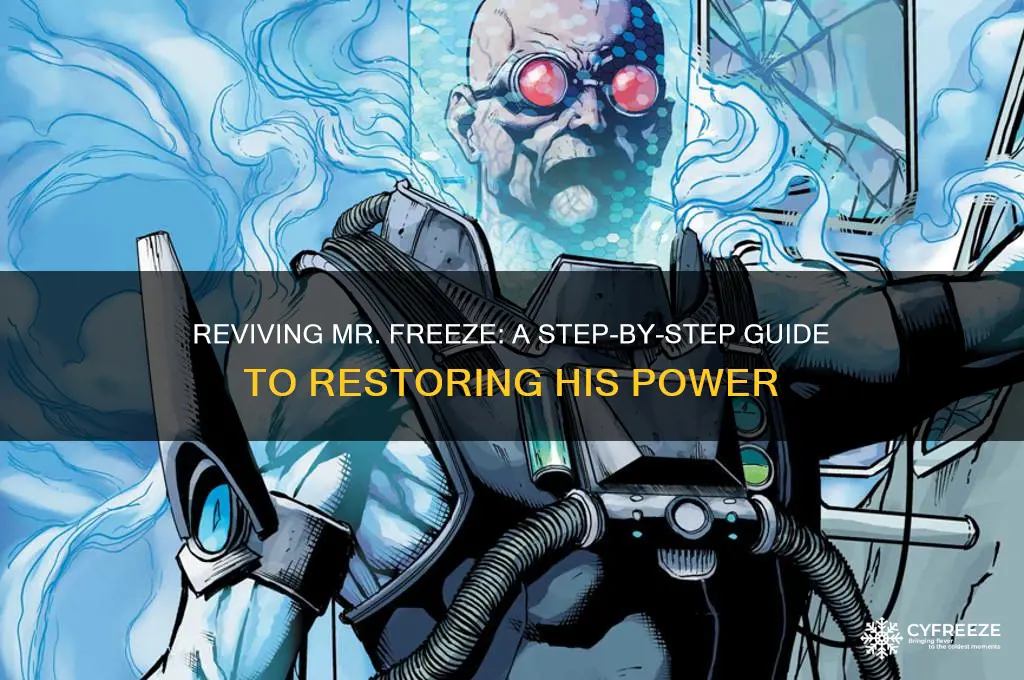 how to get back to mr freeze