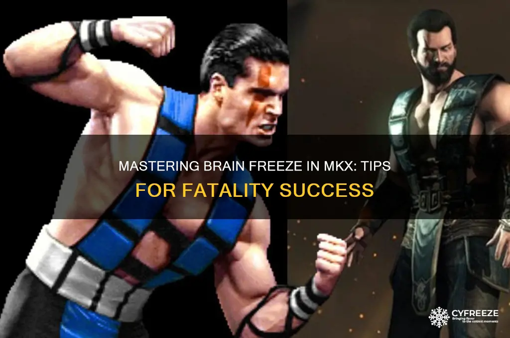 how to get brain freeze mkx