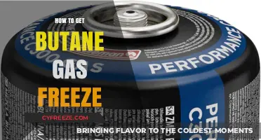 Effective Techniques to Safely Freeze Butane Gas for Optimal Use