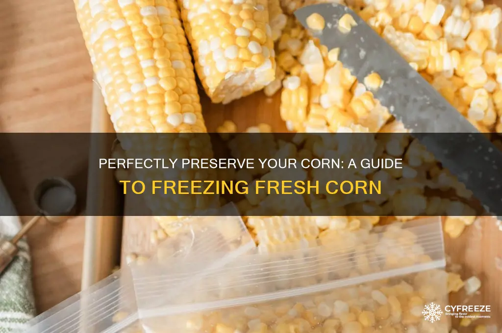 how to get corn ready to freeze