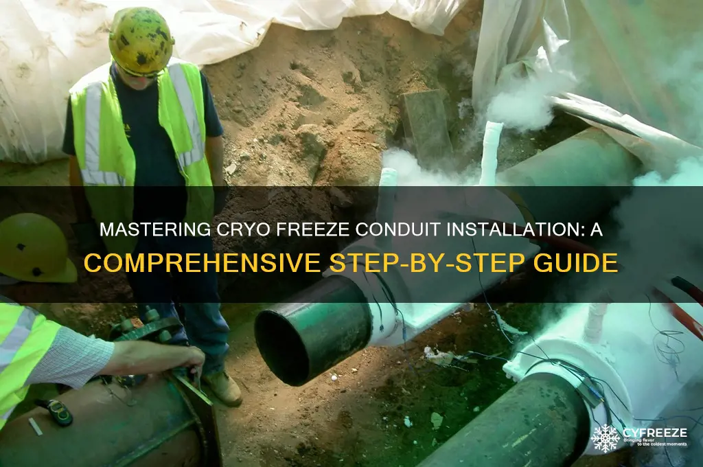 how to get cryo freeze conduit