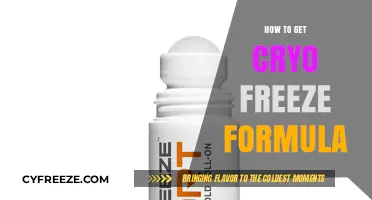 Mastering Cryo Freeze: A Step-by-Step Guide to the Perfect Formula
