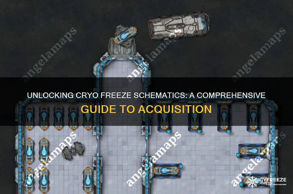 how to get cryo freeze schematic