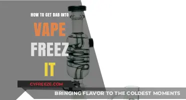 Freeze Dab for Vaping: Simple Steps to Enhance Your Experience