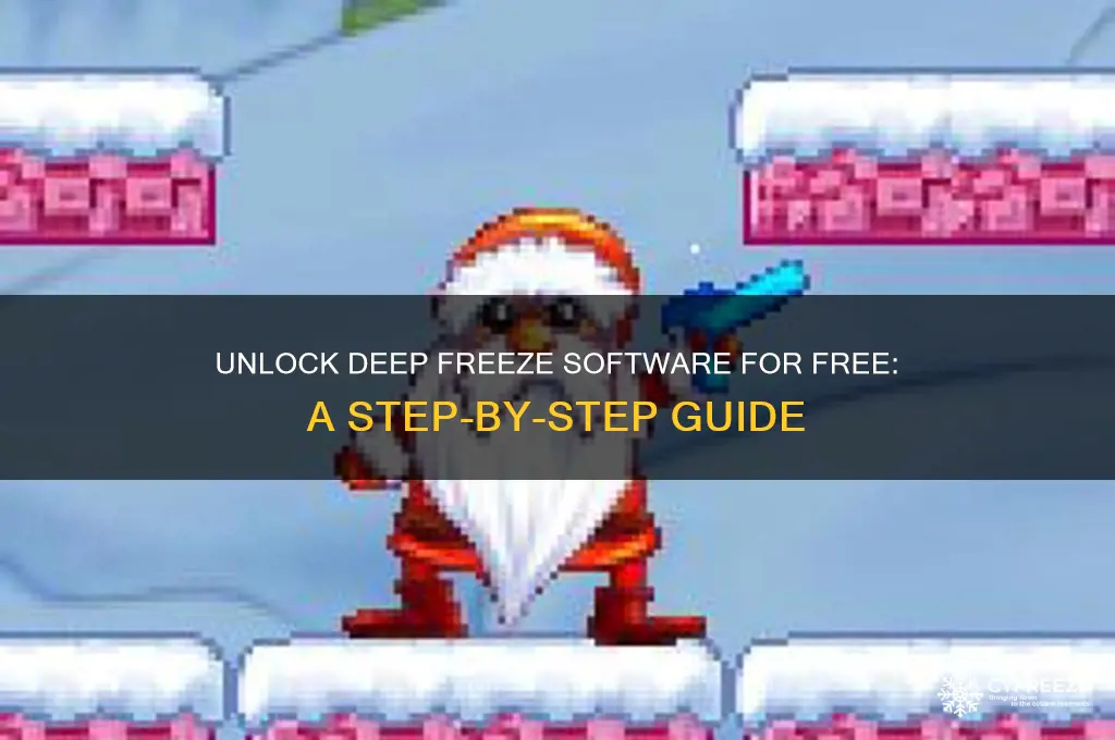 how to get deep freeze for free