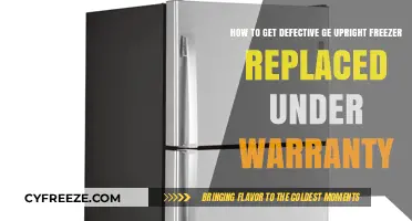 Defective GE Upright Freezer? Steps to Get a Warranty Replacement