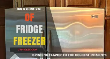 Easy Fixes: Removing Dents from Your Fridge Freezer