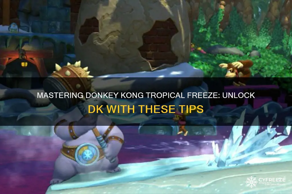 how to get dk in donkey kong tropical freeze
