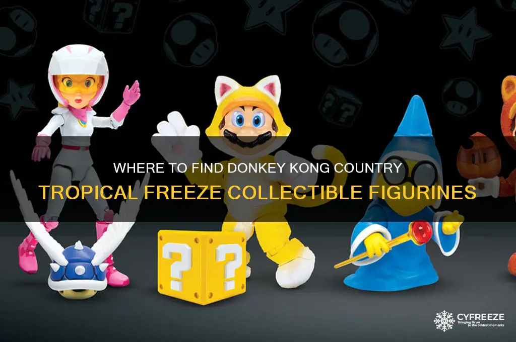 how to get donkey kong country tropical freeze figurines