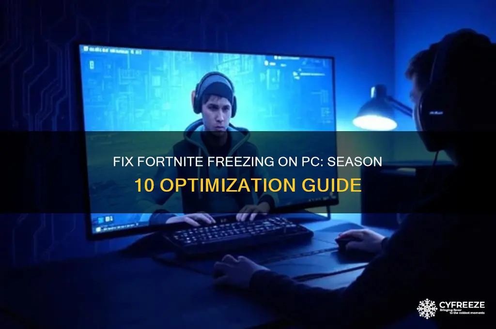 how to get fortnite stop freezing pc season 10