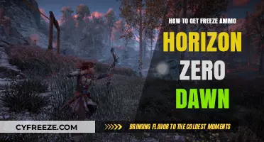 Unlocking Freeze Ammo in Horizon Zero Dawn: A Step-by-Step Guide