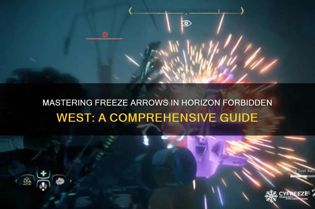 how to get freeze arrows horizon forbidden west