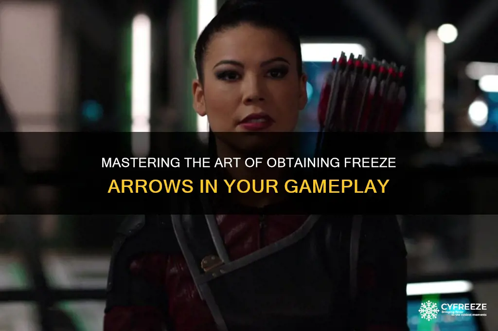 how to get freeze arrows