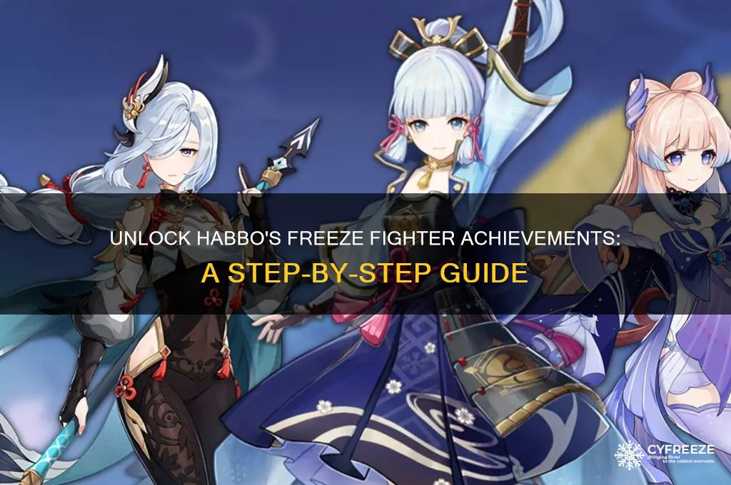 how to get freeze fighter achievements on habbo